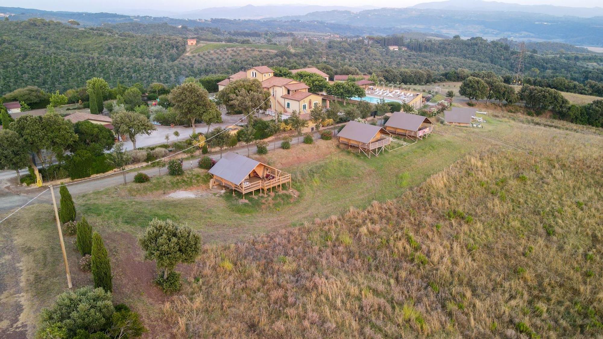 Hotel Glamping Debbiare Riparbella Esterno foto