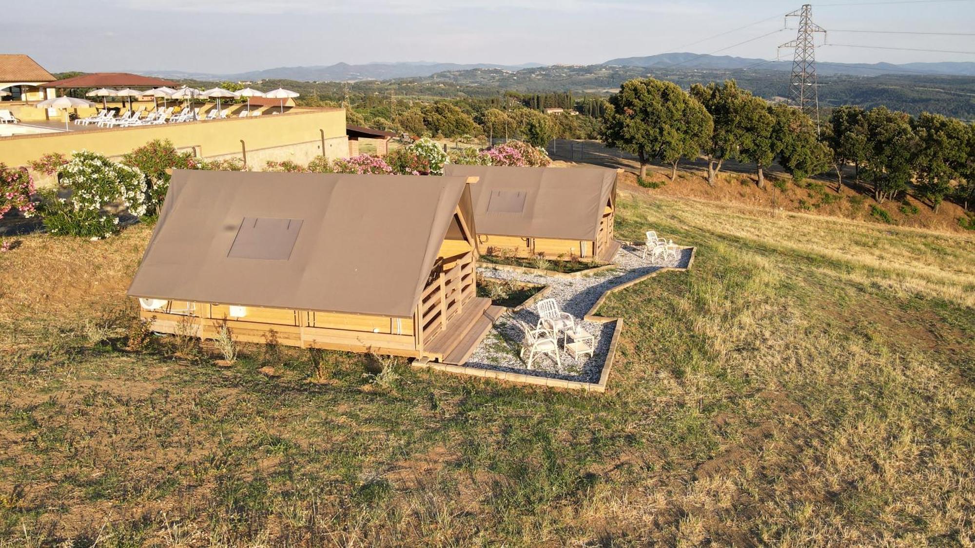 Hotel Glamping Debbiare Riparbella Esterno foto